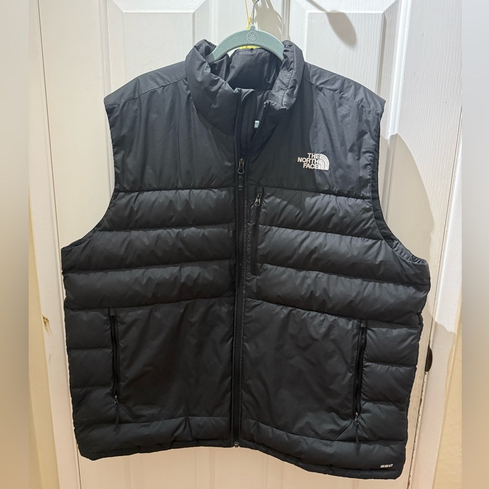 The North Face 550 Full Zip Vest Men's Size XXL Black